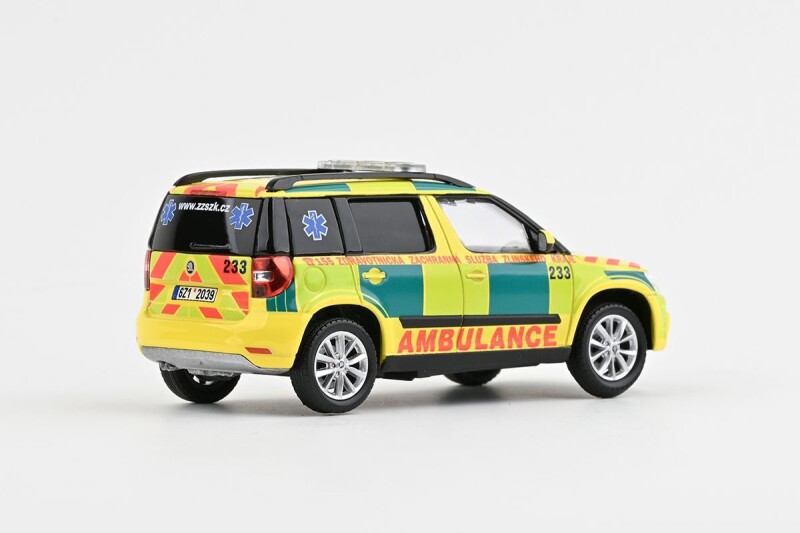 Abrex Škoda Yeti FL 1:43 ZZS Zlínského Kraje 233